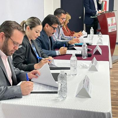 Se suscribe convenio de colaboración con el H. Ayuntamiento de Nogales en materia de VPMRG