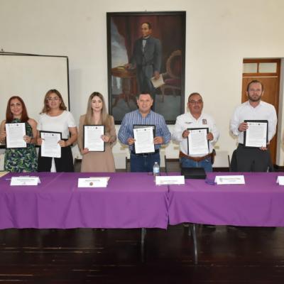 Se suscribe convenio de colaboración con los H. Ayuntamientos de Magdalena y Santa Ana en materia de VPMRG